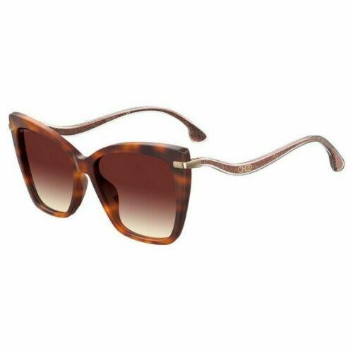 Jimmy Choo JC-SELBYGS-0UC-HA-57 Sunglasses Size 57mm 145mm 16mm with Case