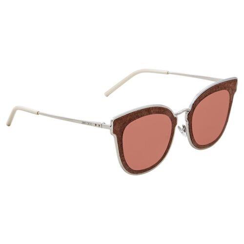 Jimmy Choo NILE-S-S0J-2M-63 Sunglasses Size 53mm 140mm 12mm with Case