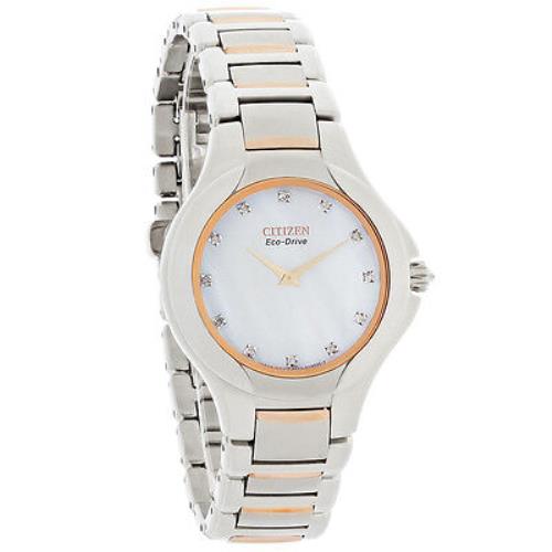 Citizen Signature Eco Drive Fiore Ladies` Watch EX1186-55D F/s