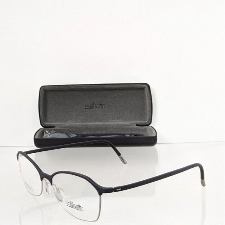 Silhouette Eyeglasses Spx 1582 75 9000 Titanium Frame 53mm