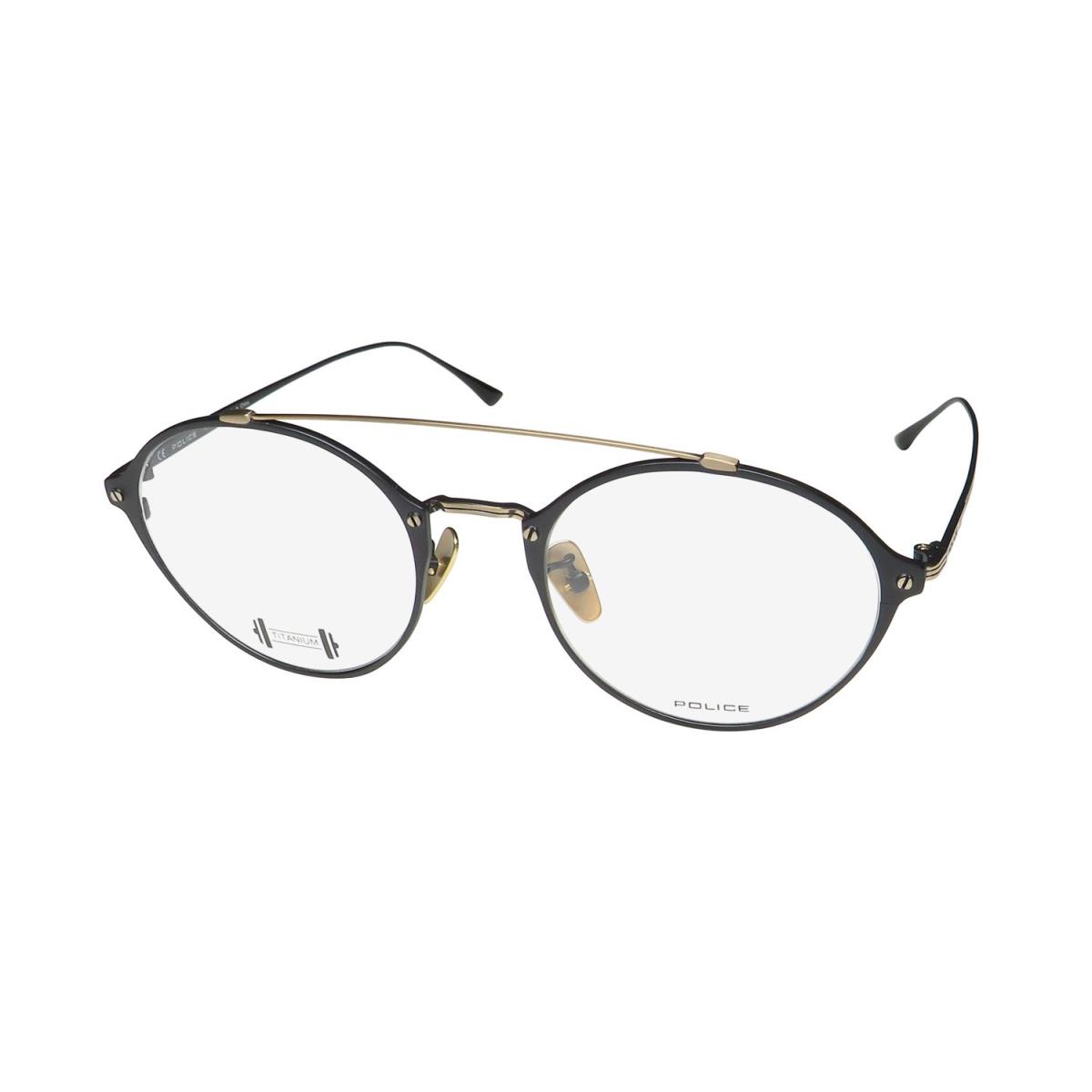 Police VPL991 Titanium Metal Latest Collection Eyeglass Frame/eyewear