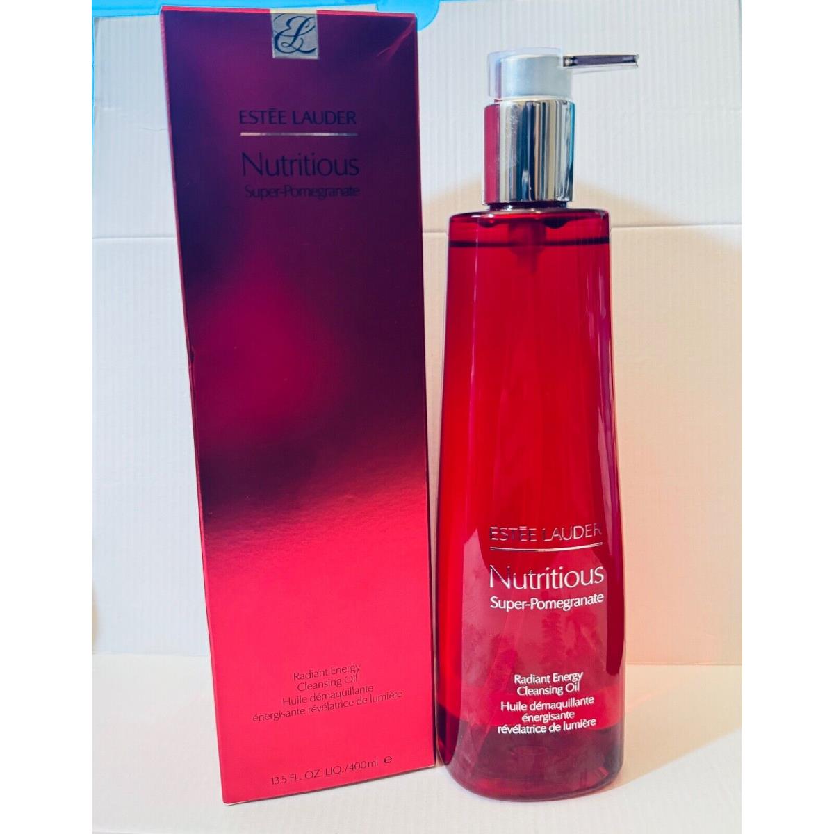 Estee Lauder Nutritious Super-pomegranate Radiant Energy Cleansing Oil 13.5 oz