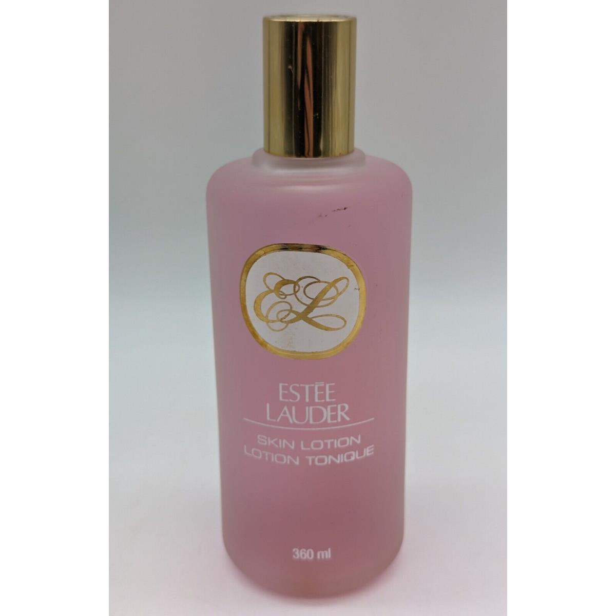 Vintage Estee Lauder Skin Lotion 360ml 12oz Pink Perfumed Lotion Tonique