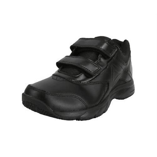 Reebok Work N Cushion 3.0 Black Walking Strap Sneakers Memory Foam Women Shoes