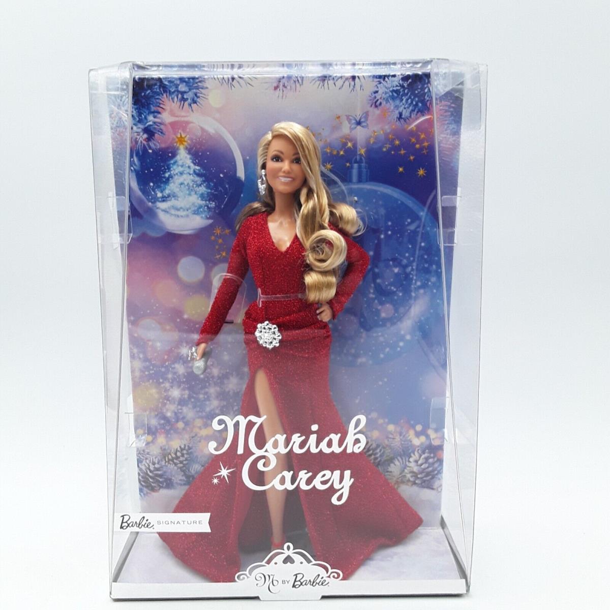 Mariah Carey Holiday Signature Barbie Doll 2023 Christmas Red Dress