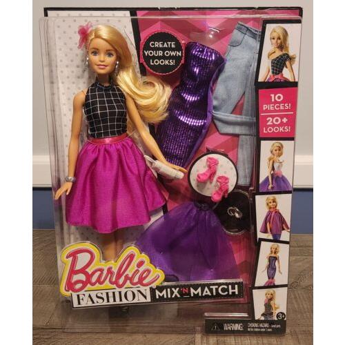 Mattel Barbie Doll Fashion Mix `N Match - Misb