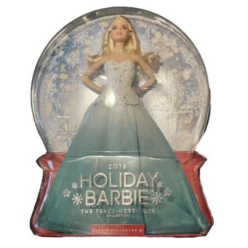 Barbie The Peace Hope Love Collection 2016 Holiday Barbie Caucasian BCP91 Doll