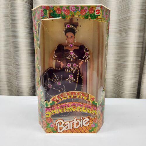 1997 Filipina Santa Cruzan Barbie Limited Edition Richwell Burgundy