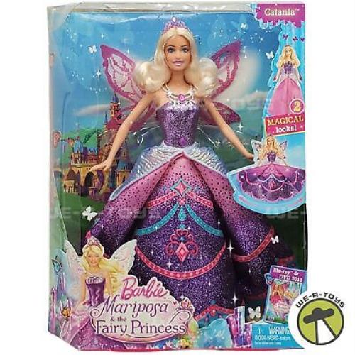 Barbie Mariposa and The Fairy Princess Catania Doll 2012 Mattel Y6373