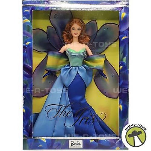 The Iris Barbie Doll Flowers in Fashion Collection 2001 Mattel 53935