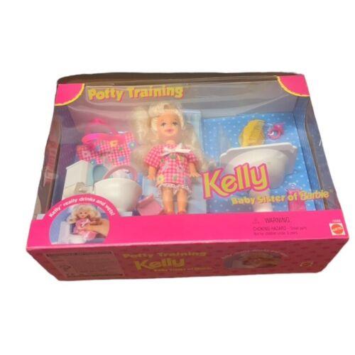 Fashion Doll 1996 Mattel Potty Training Kelly Doll Set Baby Sister OF Barbie