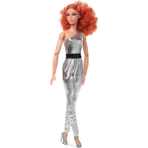 Barbie Signature Looks Doll Red Curly Hair Body Type