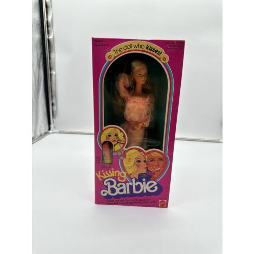 Barbie Kissing Barbie Doll The Doll Who Kisses 1978 Mattel No. 2597 Nrfb