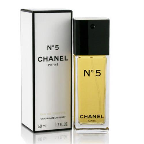Chanel N 5 Perfume 1.7oz / 50ml Edt Spray