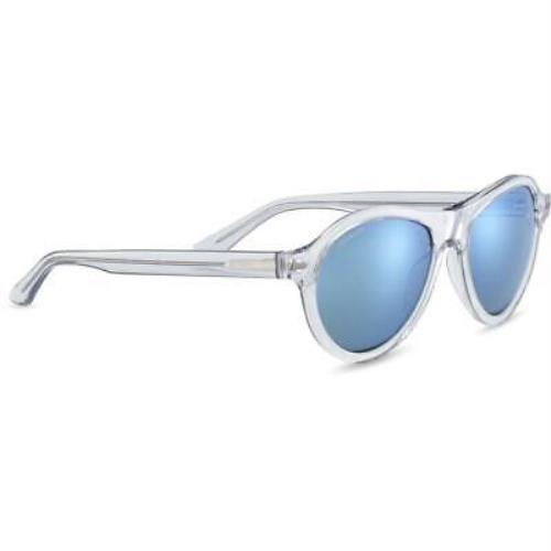 Serengeti Danby Sunglasses Crystal Grey Mineral Polarized 555nm Blue