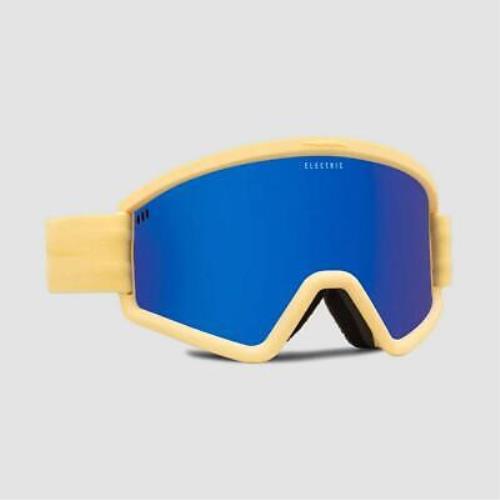 Electric Hex Goggles Matte Pollen Blue Chrome+bonus Yellow