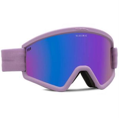Electric Hex Goggles Matte Mauve Purple Chrome+bonus Yellow