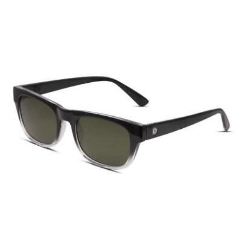 Electric Pop Sunglasses Gloss Black Clear Fade Grey