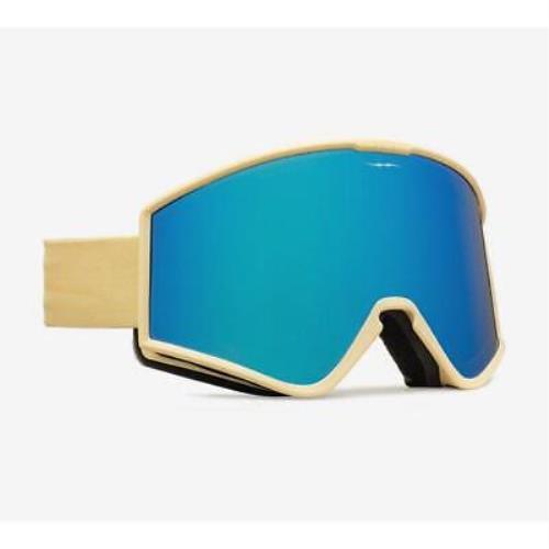 Electric Kleveland 2022 Goggles Matte Pollen Blue Chrome + Bonus Yellow