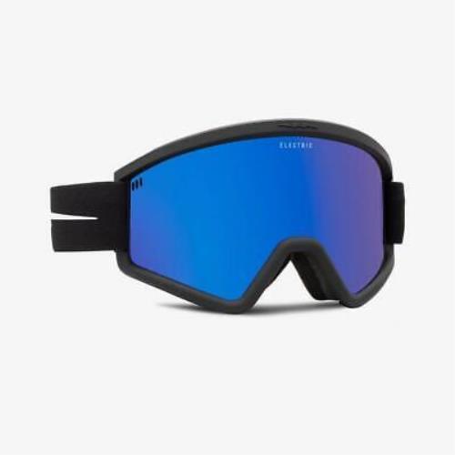 Electric Hex Goggles Matte Black Blue Chrome+bonus Yellow