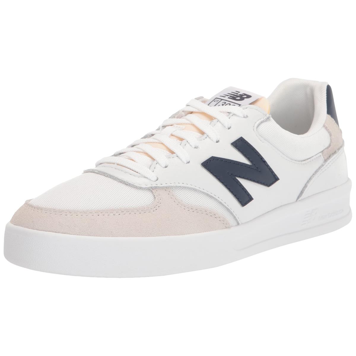 New Balance Men`s Ct300 V3 Sneaker White/Navy