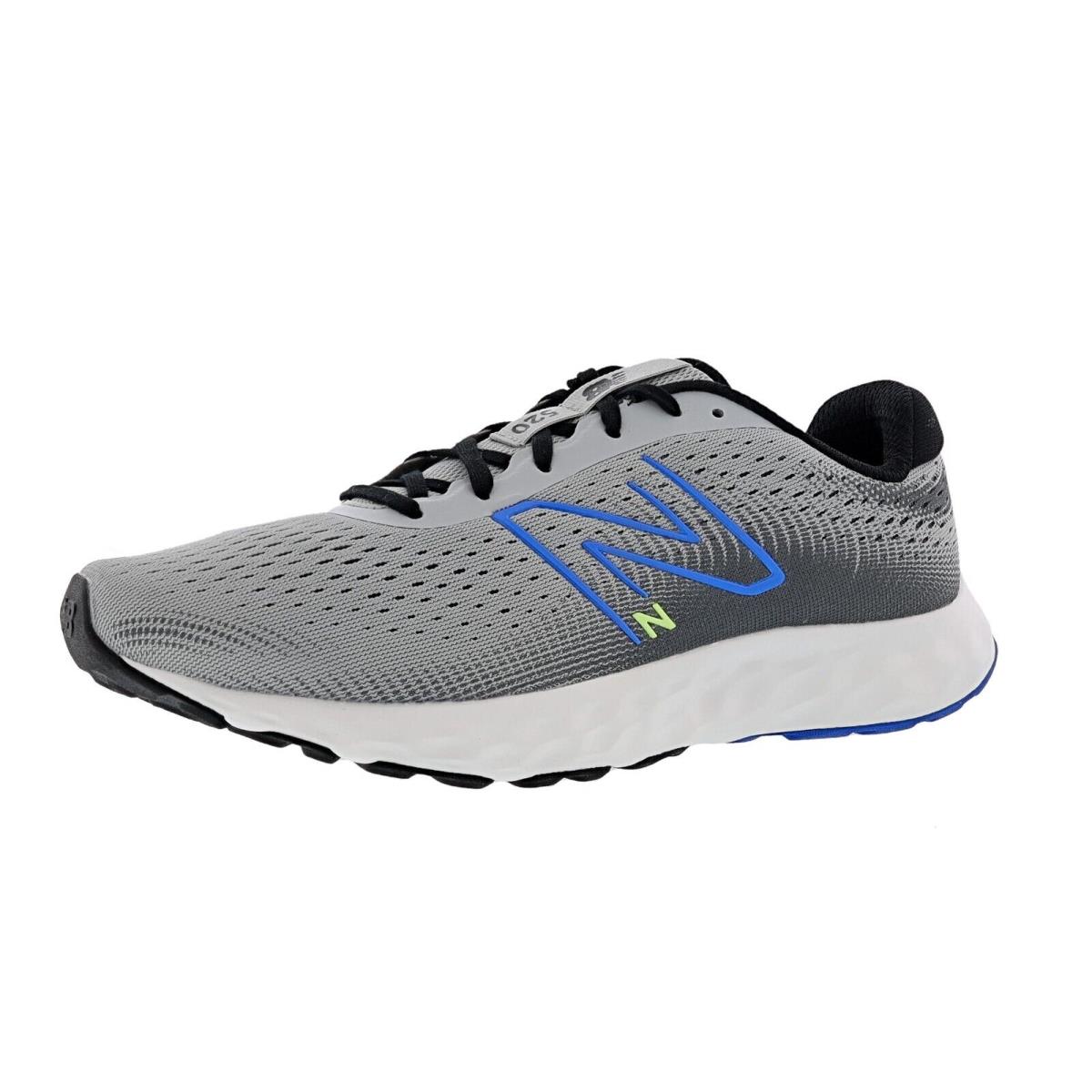 New Balance Men`s M520RR8 4E Wide Width Lightweight Running Shoes SHADOW GREY / BLUE OASIS / BLEACHED LIME GLO