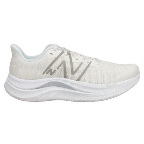 New Balance Fuel Cell Propel V4 Running Womens Off White Sneakers Athletic Shoe