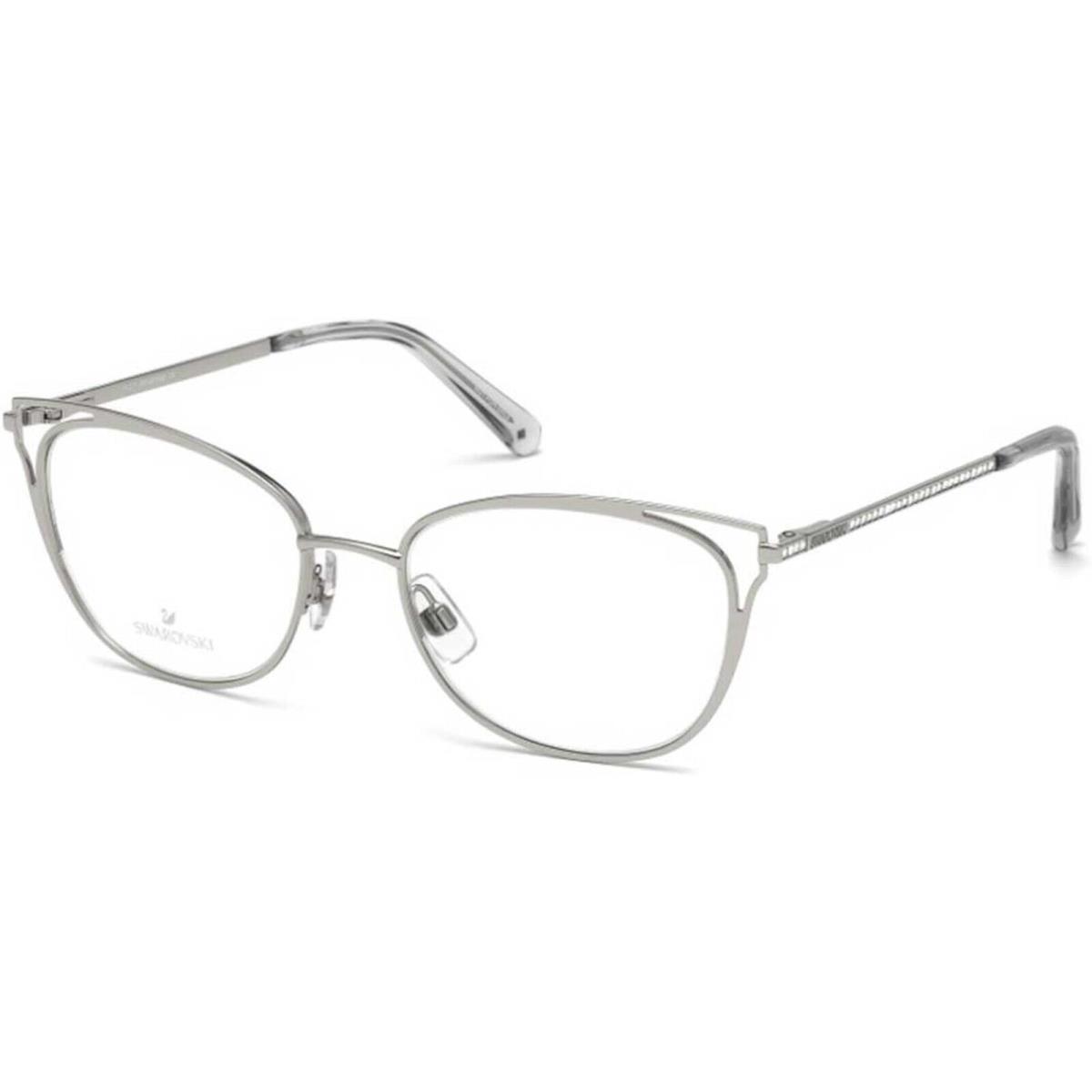 Swarovski SK5260 016 Cat Eye Shiny Palladium Eyeglasses