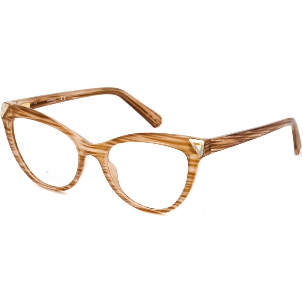 Swarovski SK5268 047 Cat Eye Light Brown/other Eyeglasses