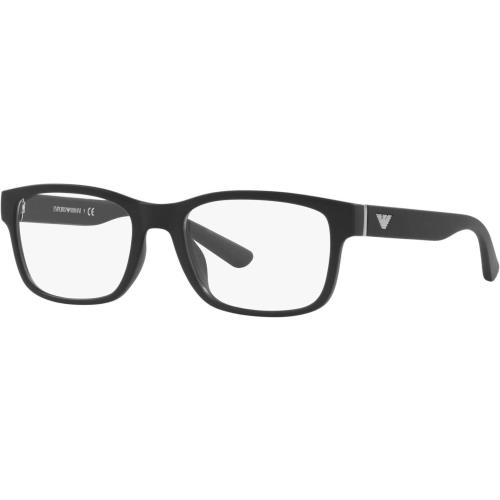 Emporio Armani Eyeglasses EA3201U 5017 Black/clear Demo Lens 53mm