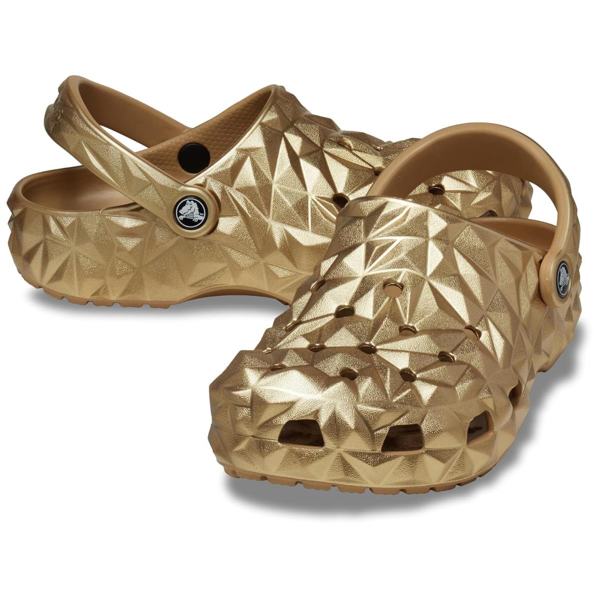 Unisex Slippers Crocs Classic Geometric Clog - Gold