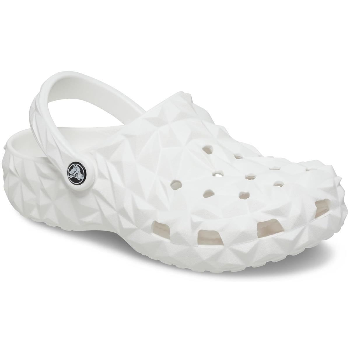 Unisex Slippers Crocs Classic Geometric Clog White