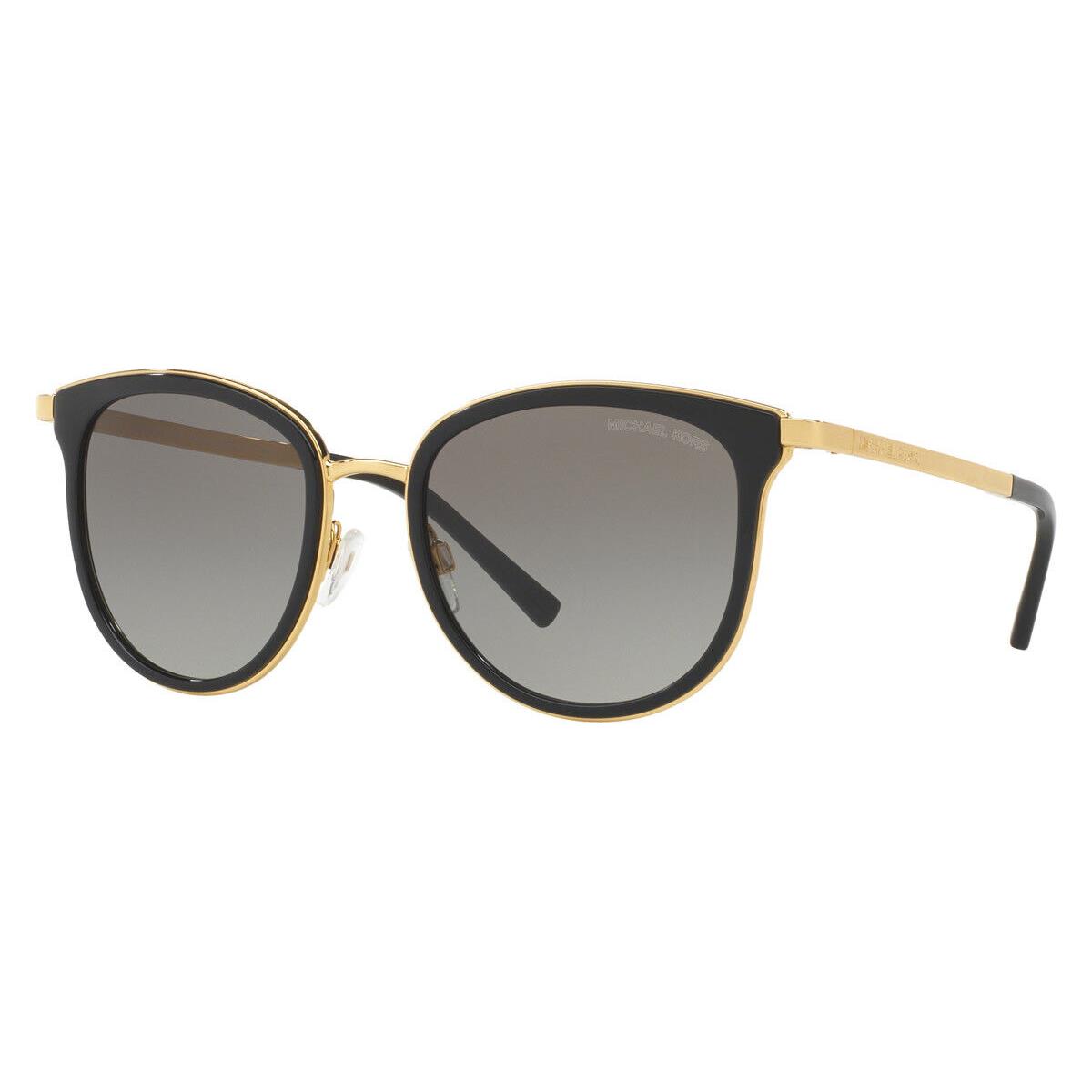 Michael Kors Women`s 54mm Black and Gold Sunglasses MK1010-110011-54