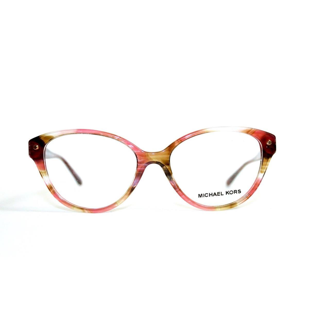 Michael Kors MK 4042 3242 Kia Pink Clear Eyeglasses RX 51-16-135MM