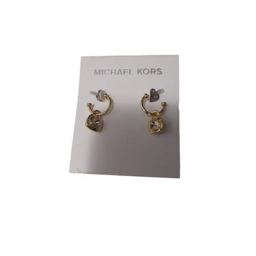 Michael Kors Earrings Hoops Stone