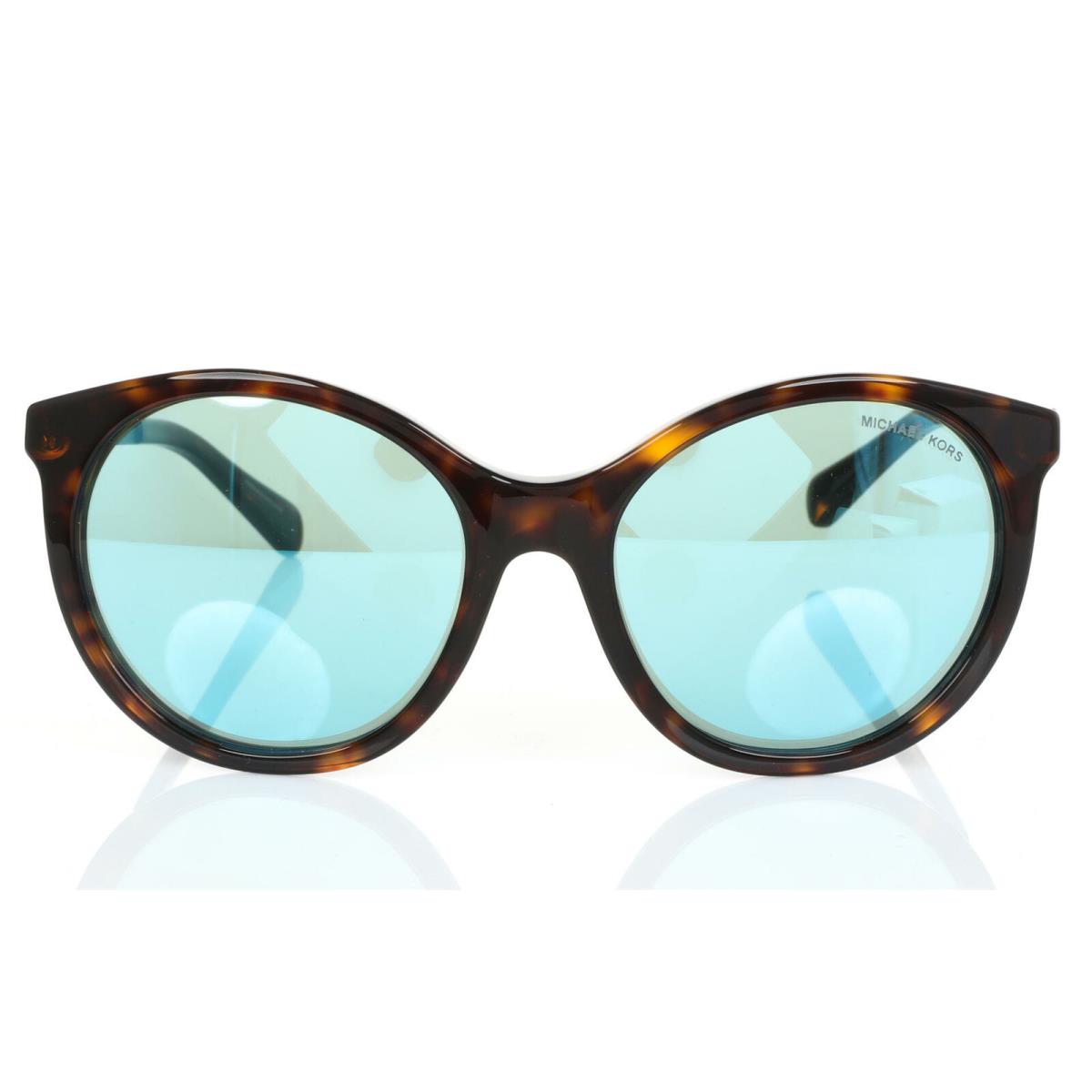 Michael Kors 275526 Island Tropics Dark Tortoise/teal Mirror One Size