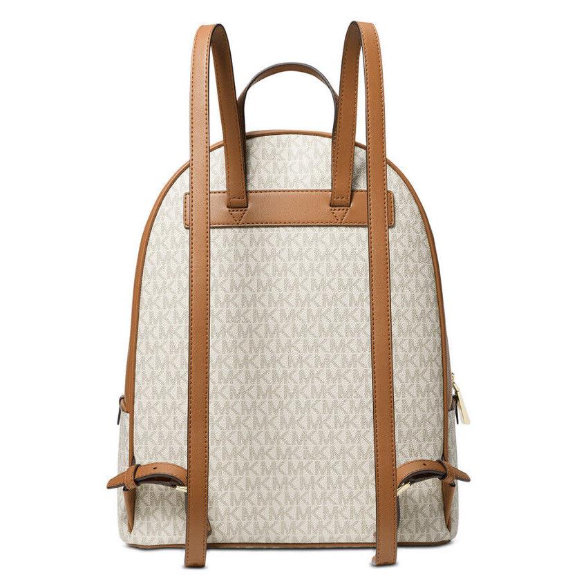 Michael Kors Timeless Monogram a Padded Tech Compartment Adina Large Backpack