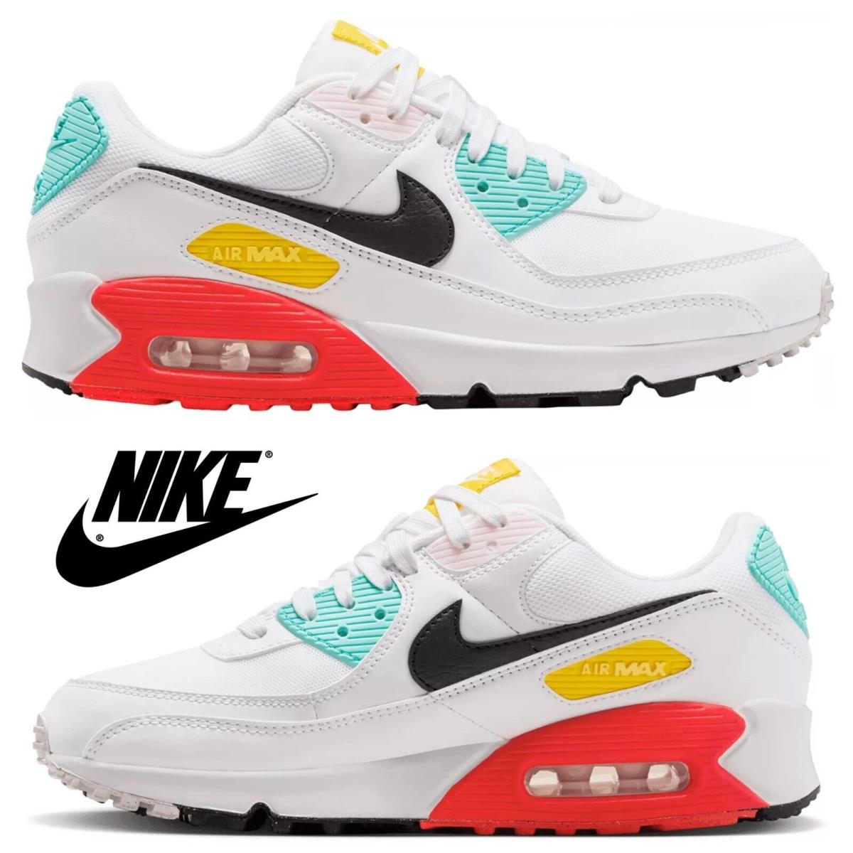 Nike Air Max 90 Women`s Sneakers Sport Running Gym Comfort Athletic Shoes