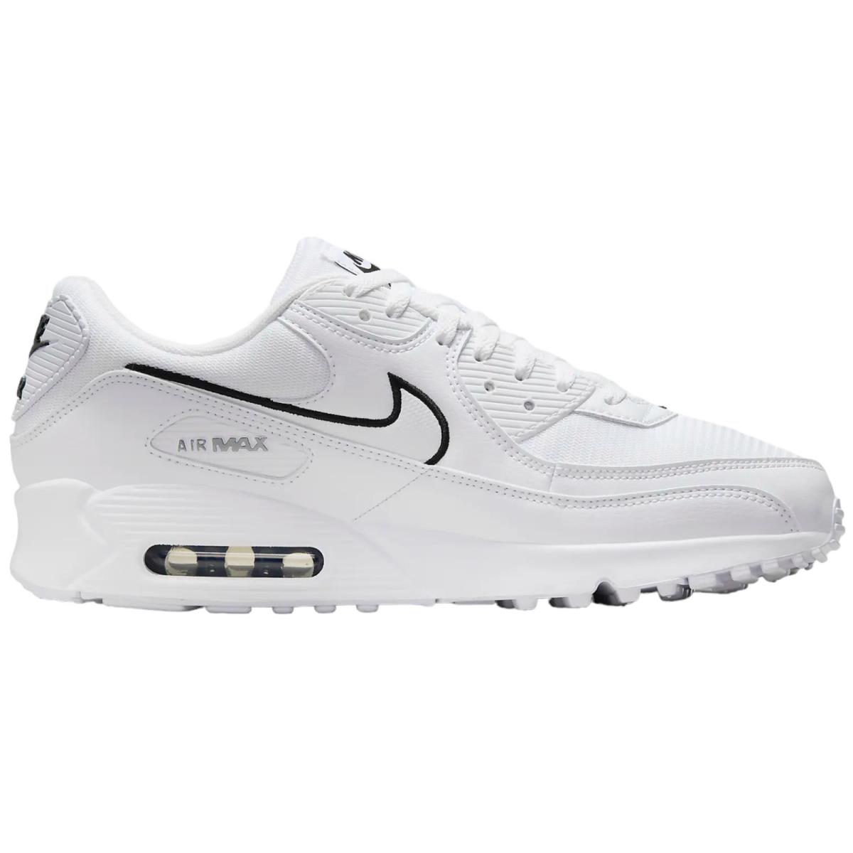 Nike Air Max 90 Men`s White Black US Sizes 7-14 HF3835-100