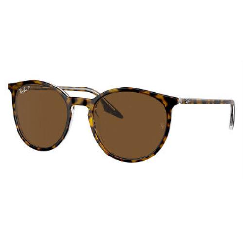 Ray-ban RB2204 Sunglasses Havana on Transparent / Brown Polarized