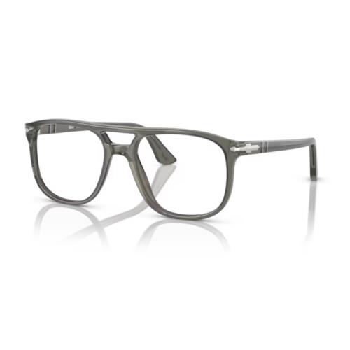 Persol 0PO3329V Greta 1103 Smoke Rectangular Men`s 54mm Eyeglasses - Frame: , Lens: