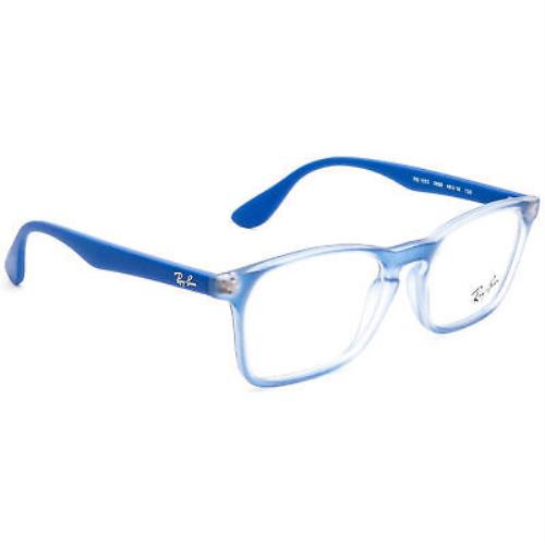 Ray-ban Men`s Eyeglasses RB 1553 3668 Blue Rectangular Frame 46 16 130