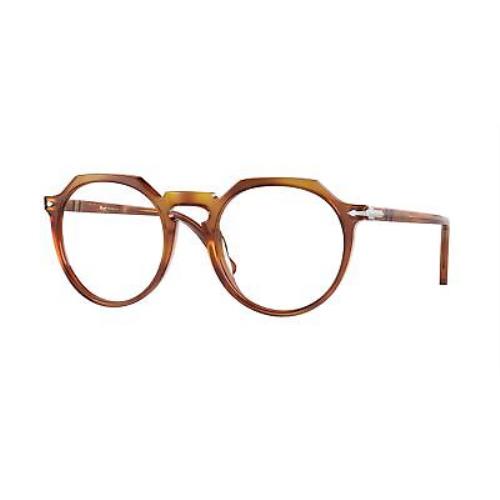 Persol PO3281V 96 Phantos Terra Di Siena Demo Lens 48 mm Unisex Eyeglasses