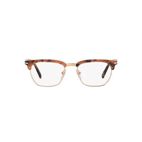 Persol PO3196V 1069 Red Tortoise Demo Lens Butterfly 53 mm Men`s Eyeglasses