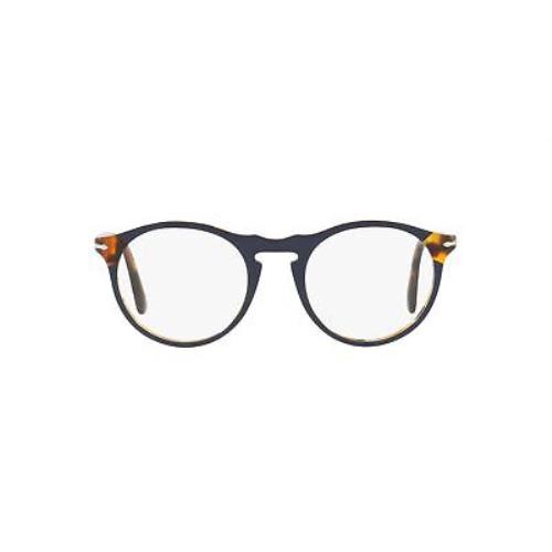 Persol PO3201V 1095 Blue Havana Demo Lens Panthos 51 mm Women`s Eyeglasses