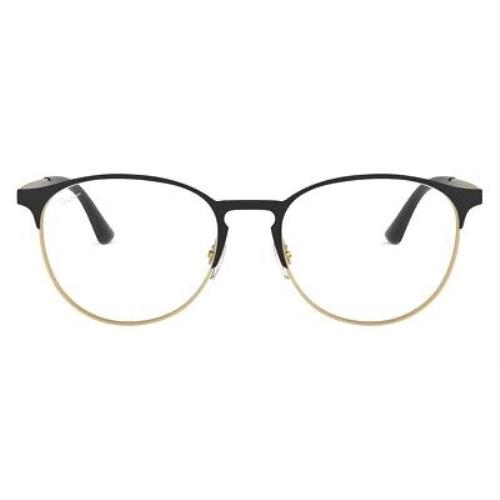 Ray-ban 0RX6375 Eyeglasses RX Unisex Black Oval 53mm