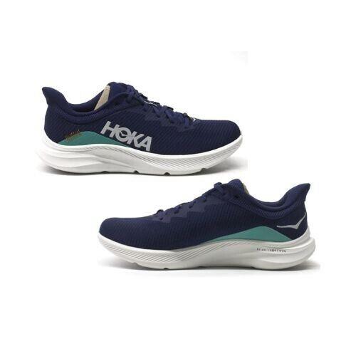 Hoka One One Solimar Men`s Running Sneaker Size 7D 1123074/BBCRM Shoe 0430 - Blue