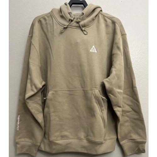 Nike Acg Therma-fit Fleece Pullover Hoodie Sweater Size Medium DZ3392 247 M