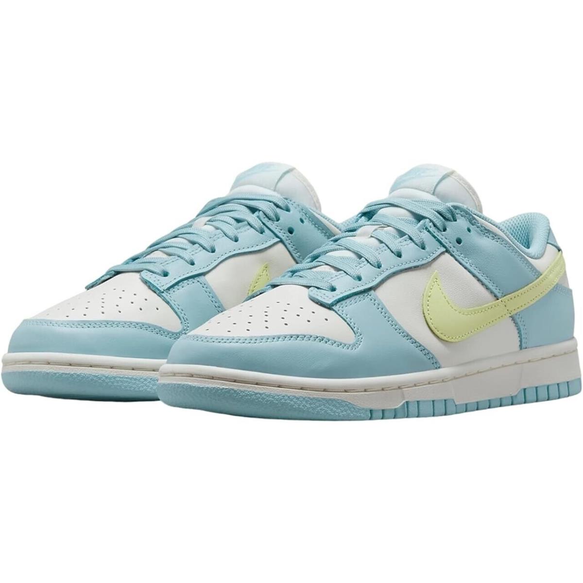 Nike Dunk Low Womens Size 11.5 Shoes DD1503 123 Sail/citron Tint-ocean - Multicolor