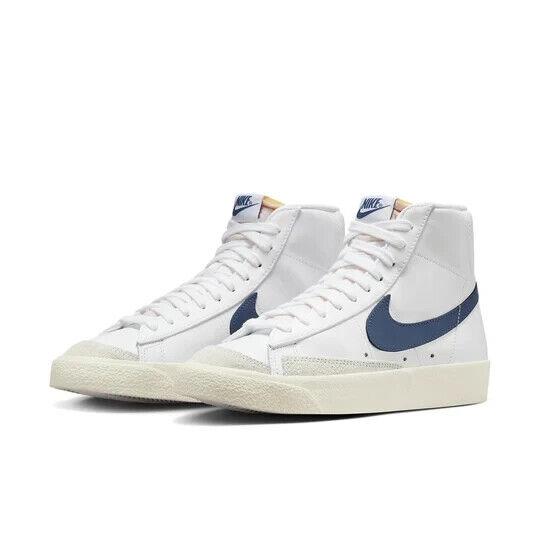 Nike Blazer Mid 77 Womens Size 10 Shoes CZ1055 125 White/diffused Blue-sail - Multicolor